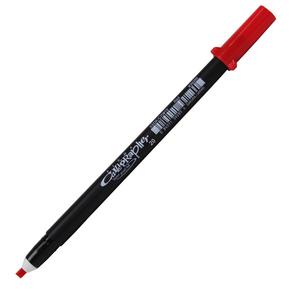 Caneta Pigma Calligrapher 20 Sakura Red